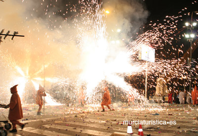 Fuegos artificiales :: Entierro de la Sardina :: Murciaturistica