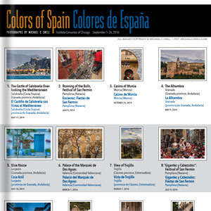 Gua Monumentos 2016 - Colores de Espaa