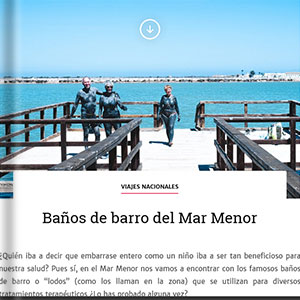 Baos barro del Mar Menor-Viaje al atardecer