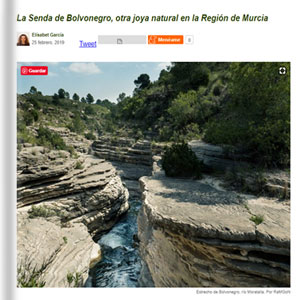 La Senda Bolvonegro, otra joya natural en la Regin de Murcia - escapadarural.com
