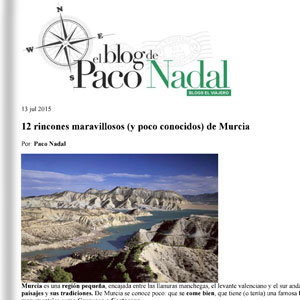 12 rincones maravillosos de Murcia - El Pas