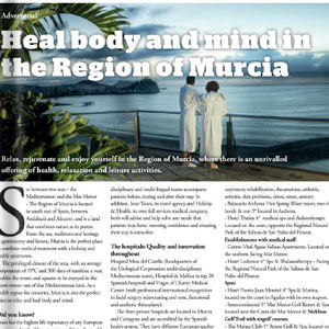 Heal body and mind in the Region of Murcia - The Patients' Guide to Treatment Abroad