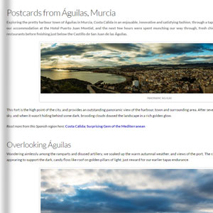Postcards from Águilas, Murcia - molloryontravel.com